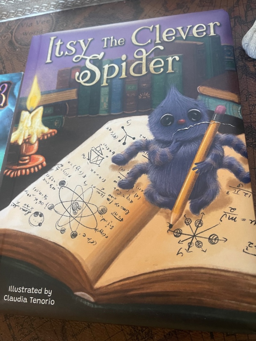 Itsy The Clever Spider Illustrated Book - Purple Cover